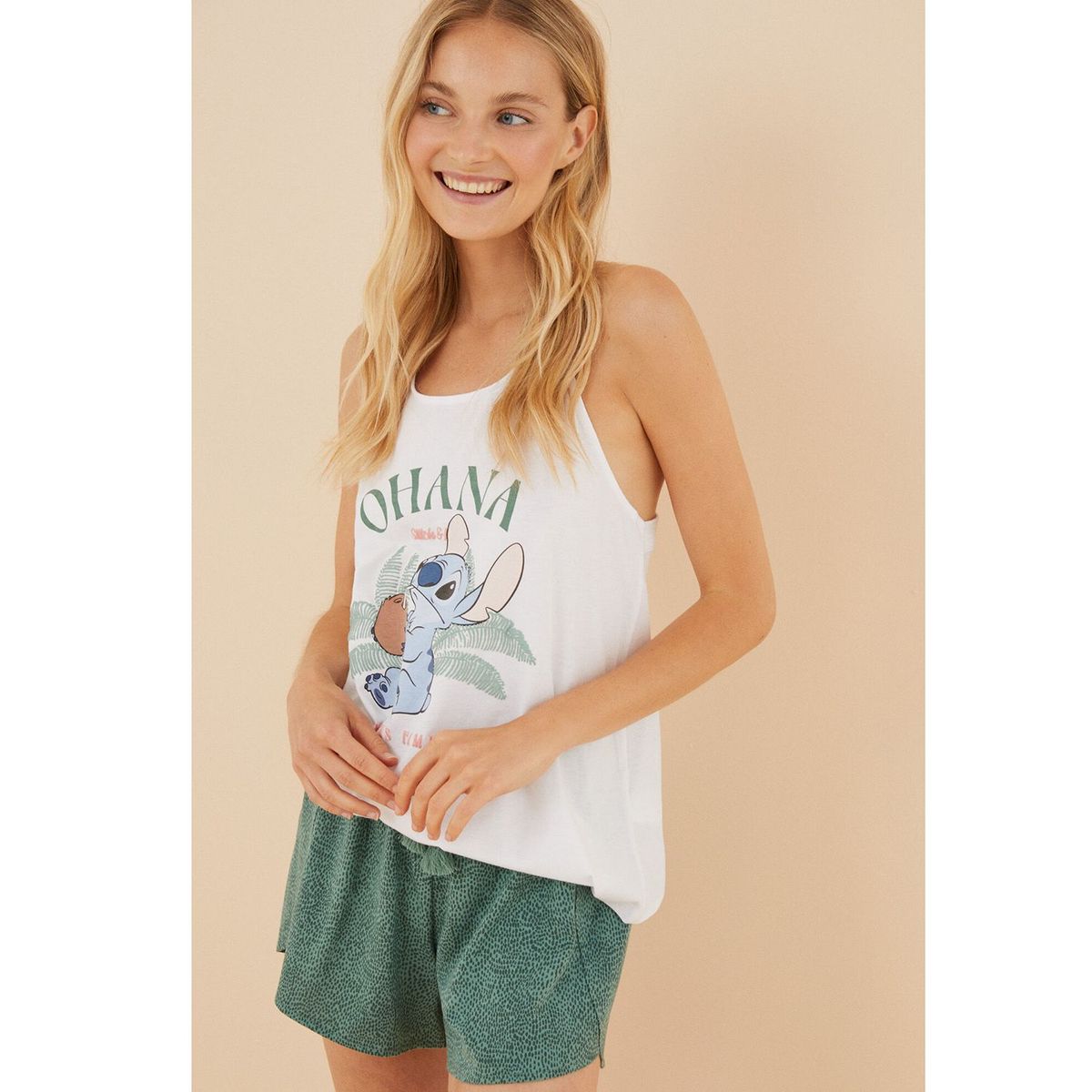 WOMEN SECRET - Pijama Stitch Mujer Womens Secret