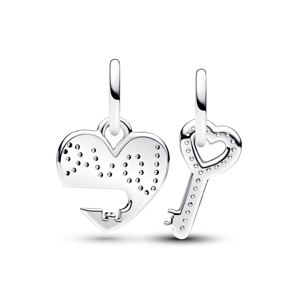 PANDORA - Charm Colgante Corazon Y Llave