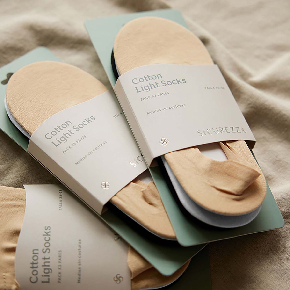 SICUREZZA - Pack X3 Cotton Light Socks Sicurezza