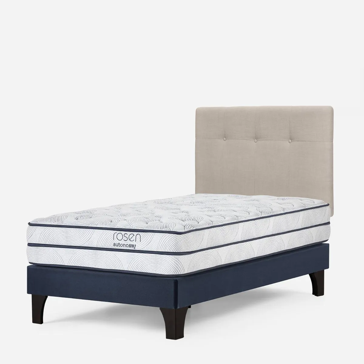 ROSEN - Dormitorio Europeo Autonomy Sky New Bennet Natural 1.5 Plz