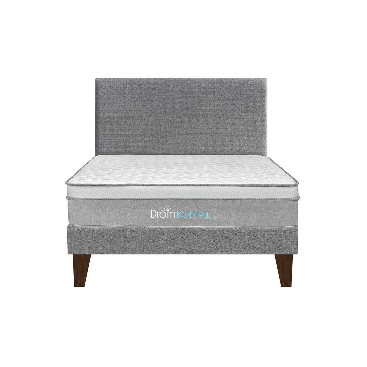 DROM - Dormitorio Europeo Koppal 2Plz + 2 Almohadas y Protector