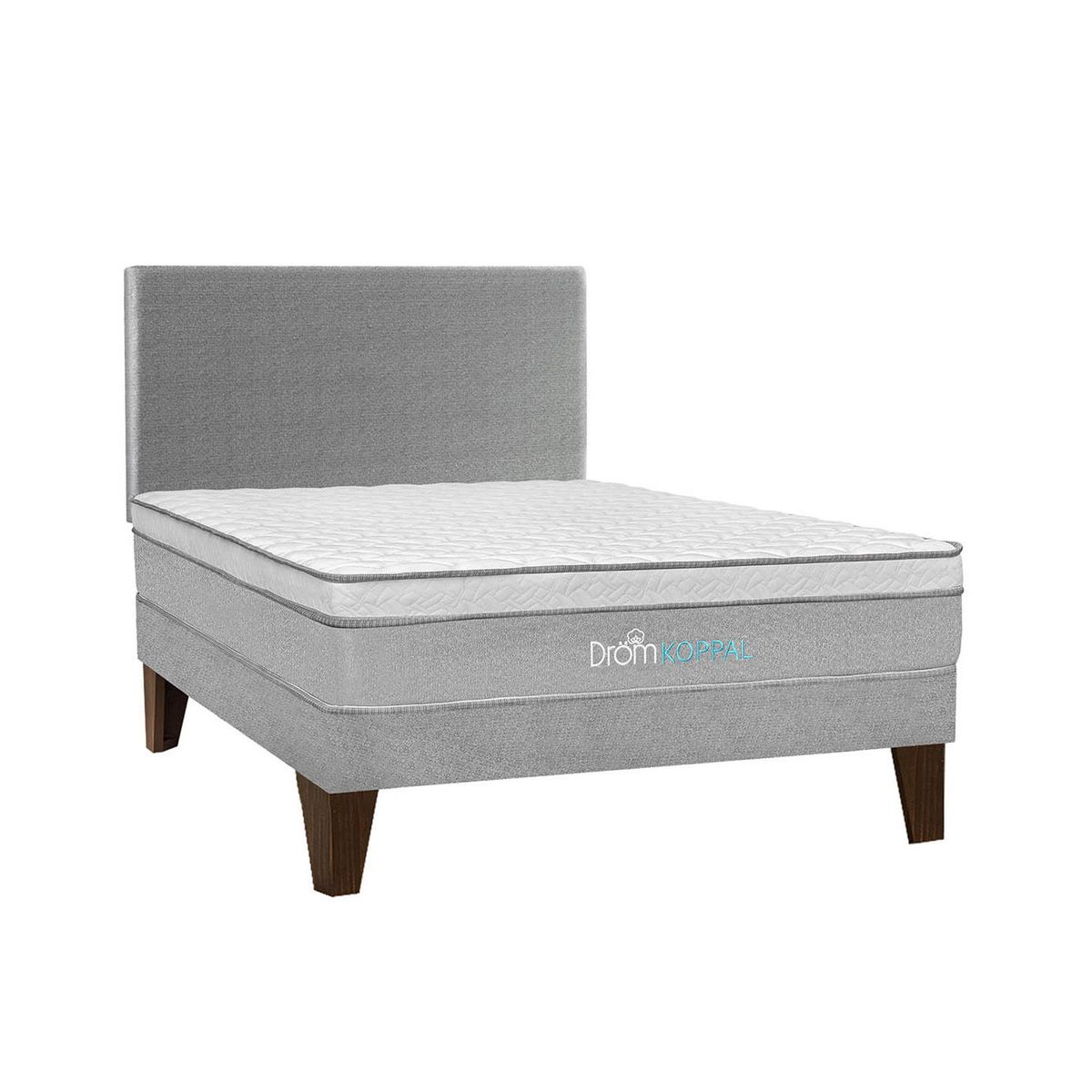 DROM - Dormitorio Europeo Koppal 2Plz + 2 Almohadas y Protector