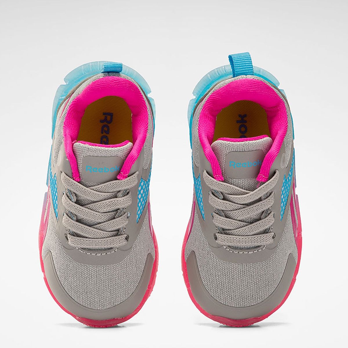 REEBOK - Zapatillas Urbanas Mujer  Reebok Kids Zig N Glow Elastic Lace Gris