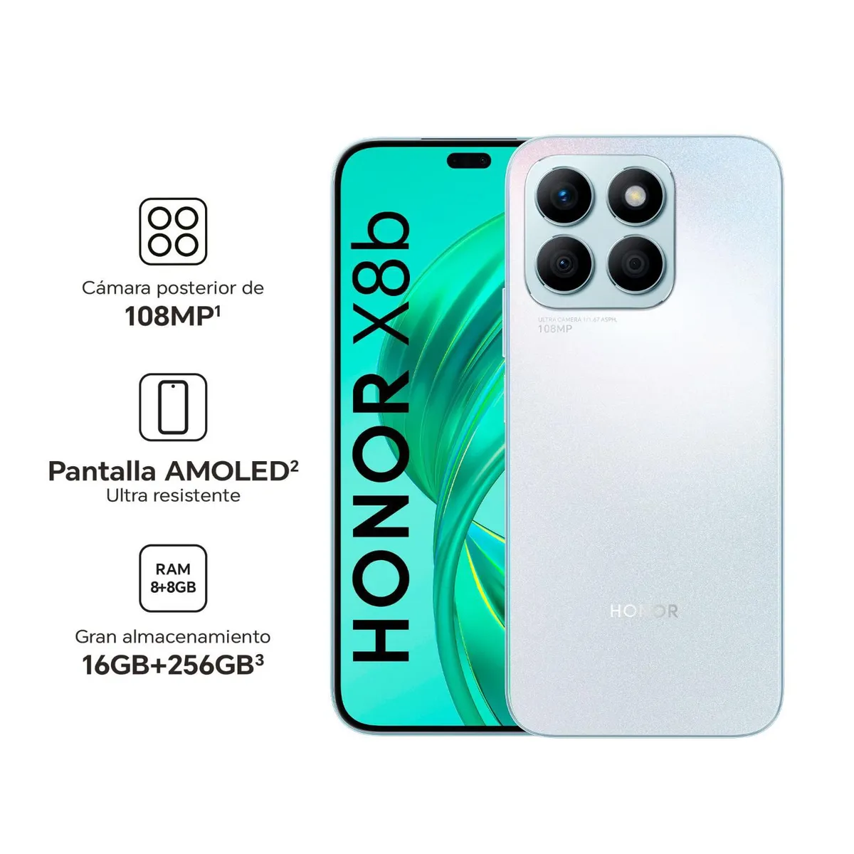 HONOR - Celular Honor X8b 8GB 256GB.