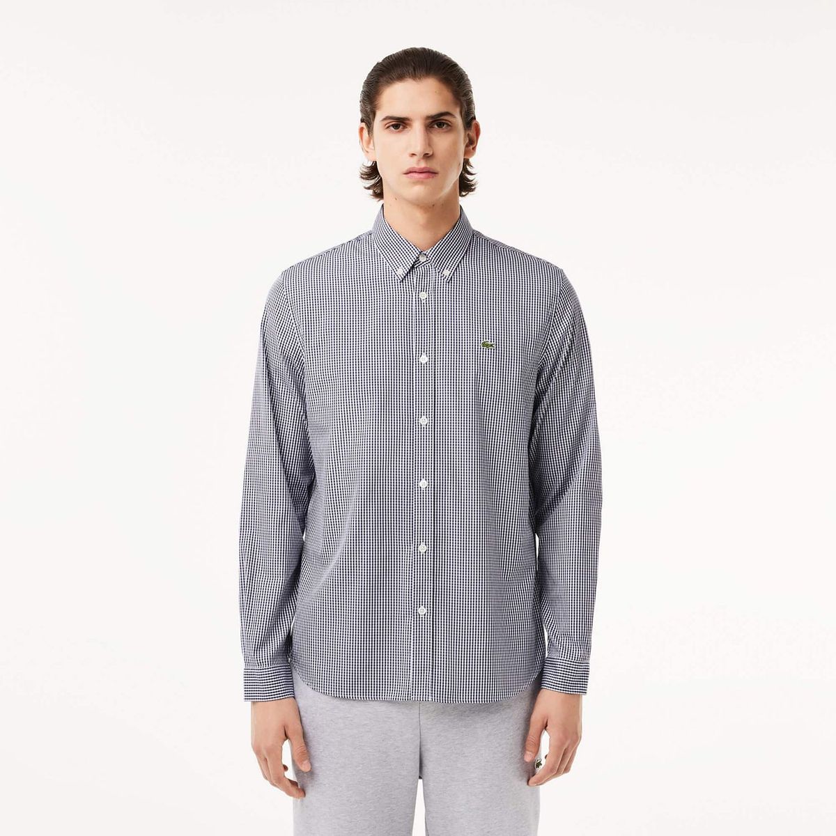 LACOSTE - Camisa 100% Algodón Hombre Lacoste
