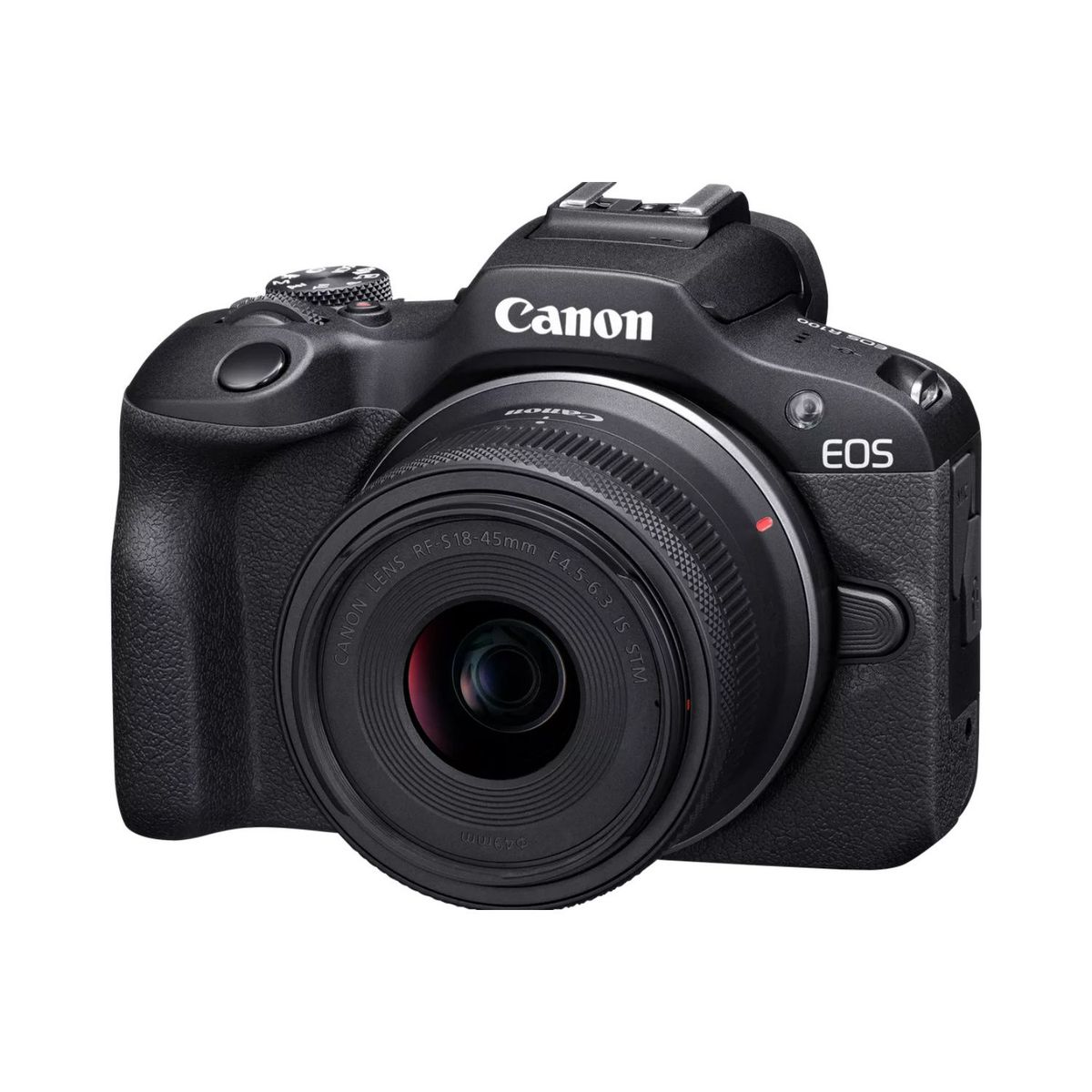 CANON - Cámara Canon R100(us) Con Lente Rf-s18-45 Is Stm+ Estuche  +  Microsd 64gb