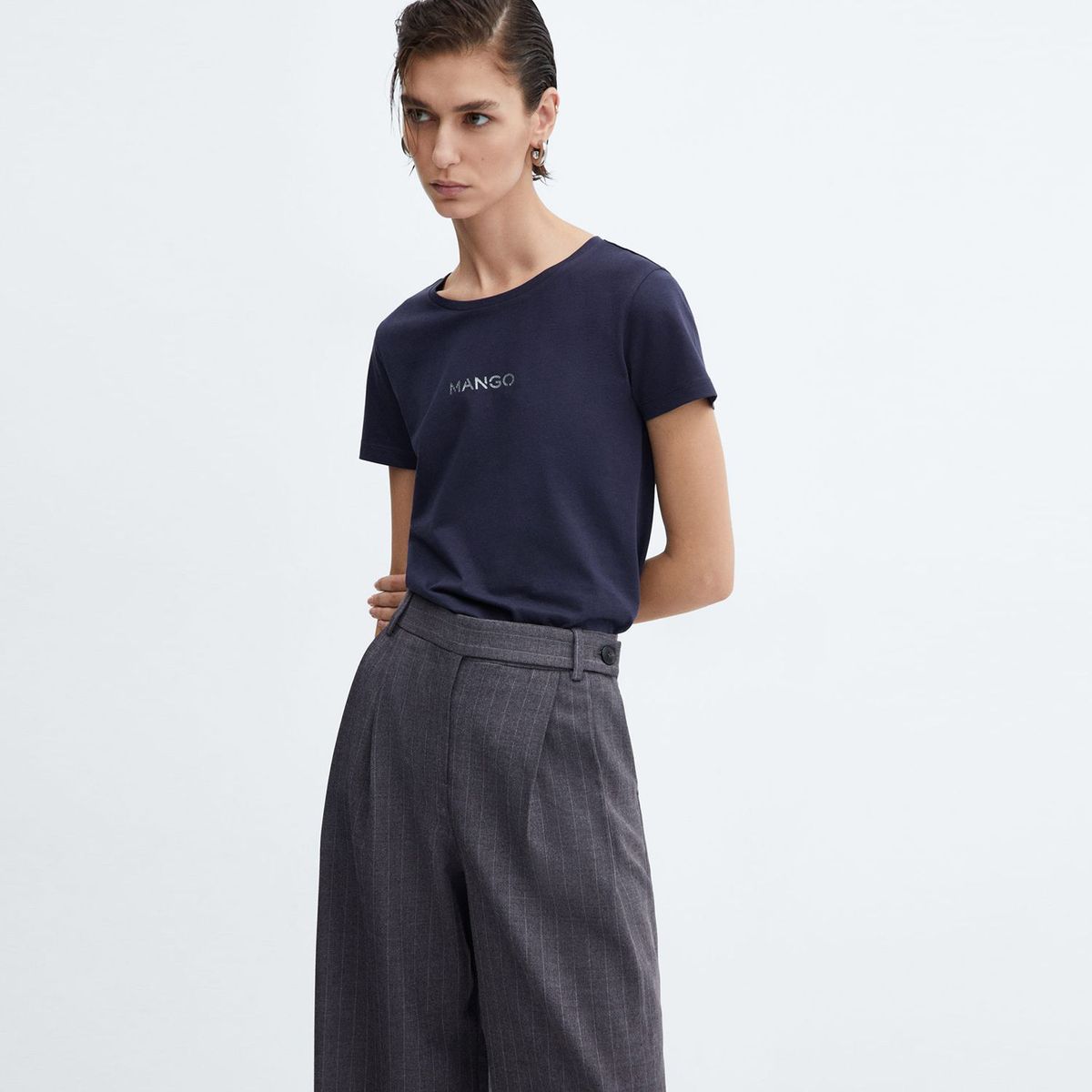 MANGO - Polo Manga Corta Mujer Mango