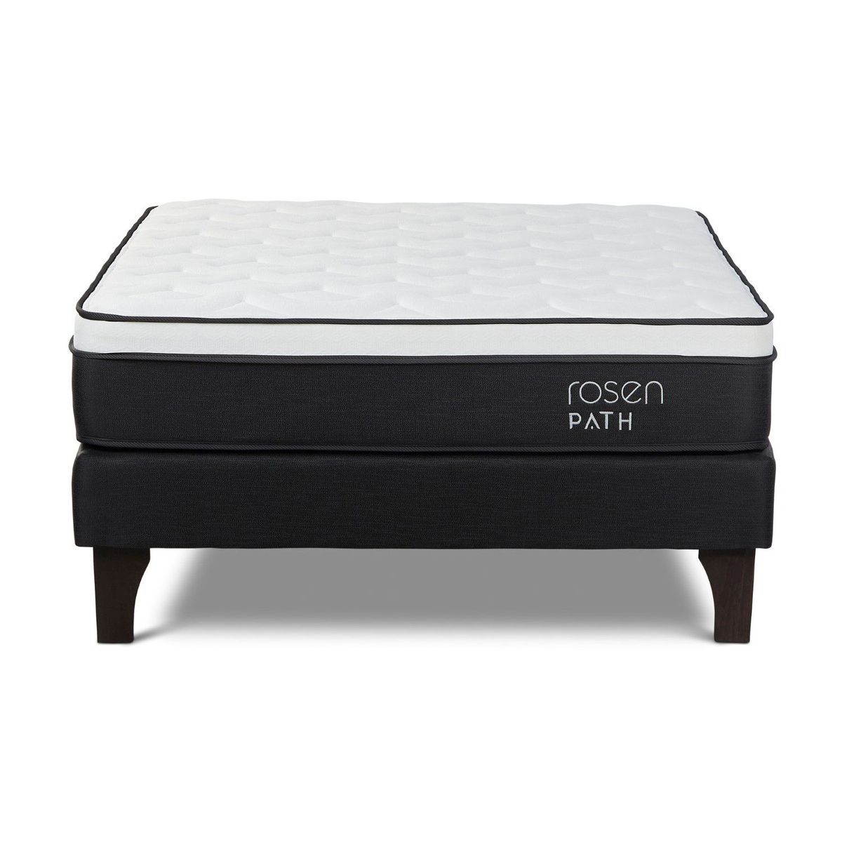 ROSEN - Cama Europea Path 2 Plz + 2 Almohadas