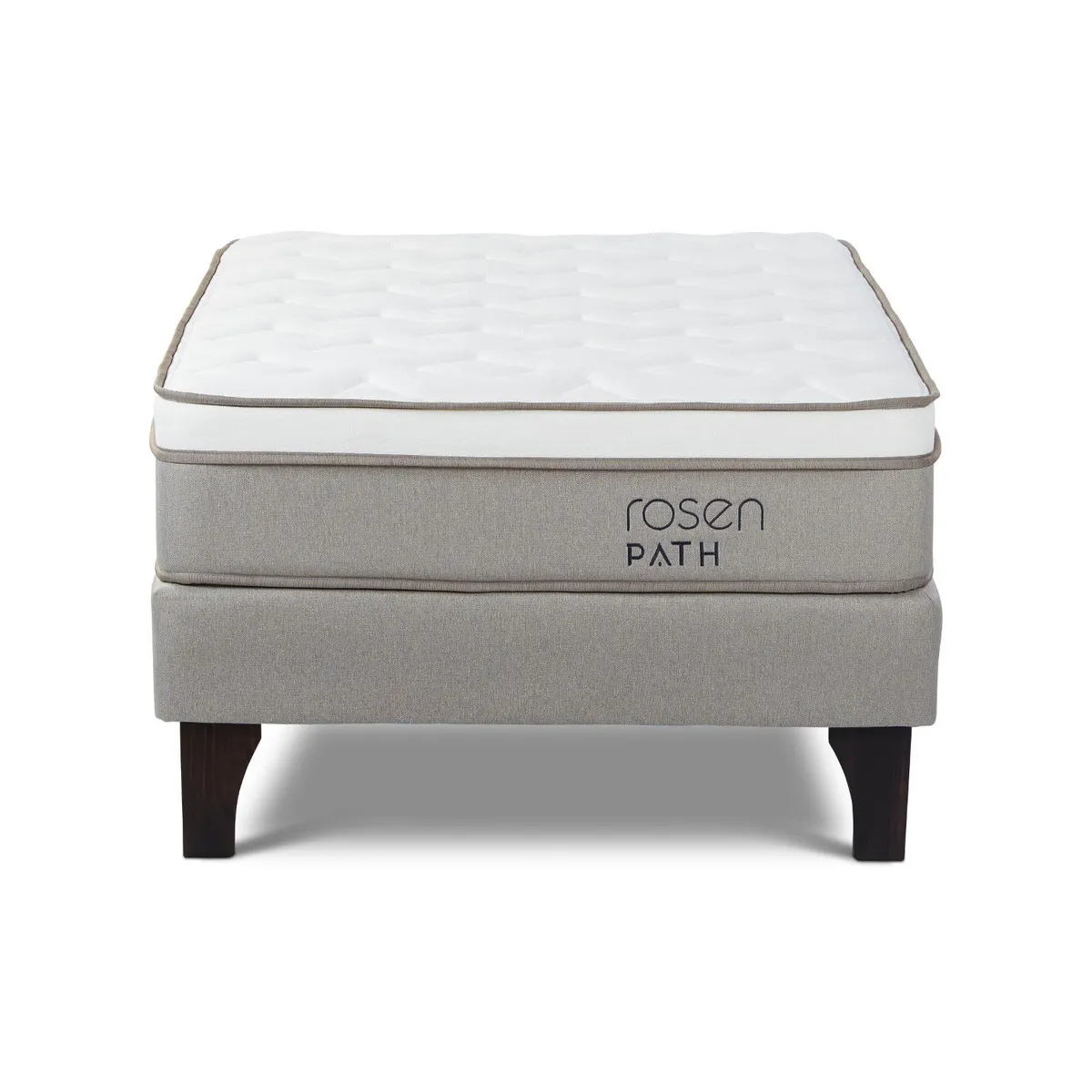 ROSEN - Cama Europea Path 1.5 Plz + 1 Almohada
