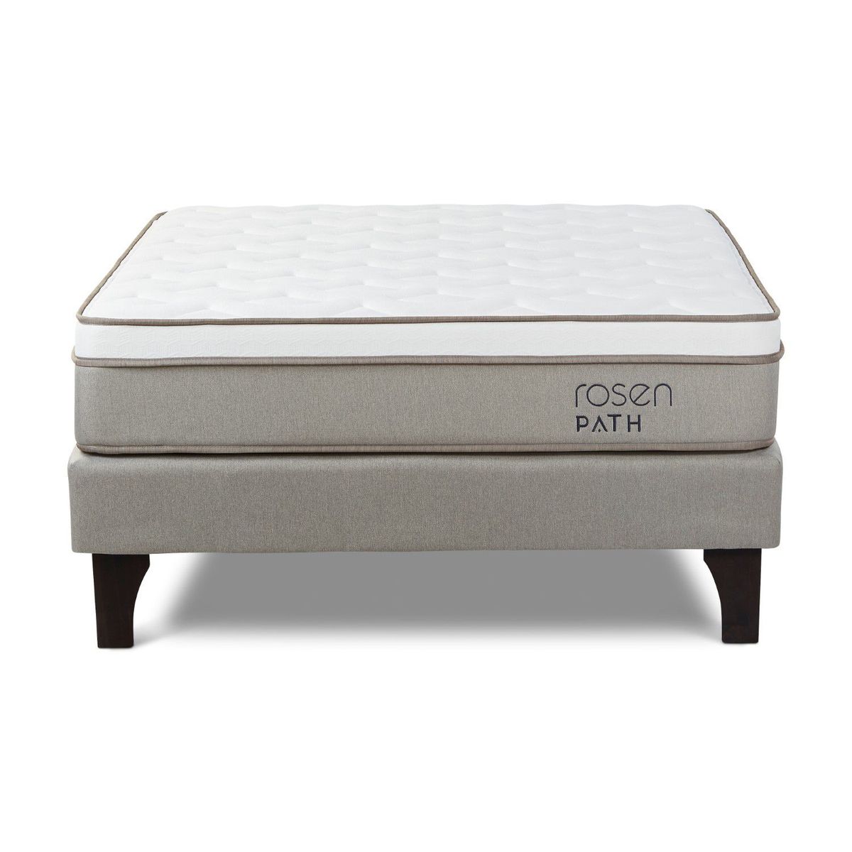 ROSEN - Cama Europea Path 2 Plz + 2 Almohadas