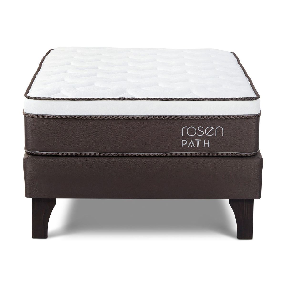 ROSEN - Cama Europea Path 1.5 Plz + 1 Almohada
