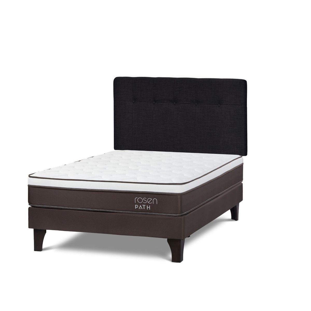 ROSEN - Dormitorio Europeo Path New Bennet 2 Plz + 2 Almohadas