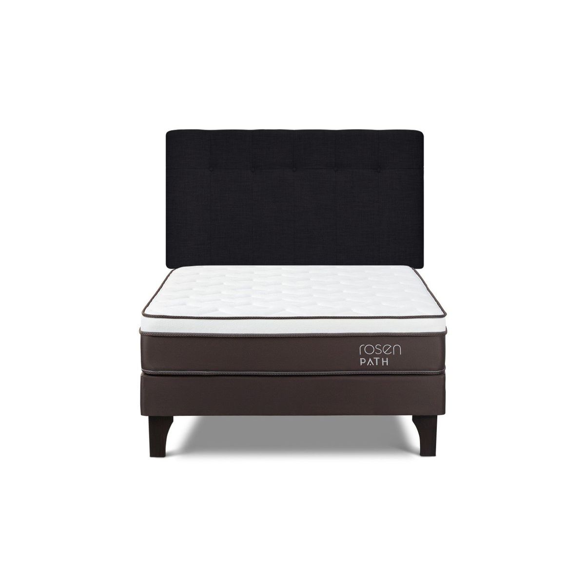 ROSEN - Dormitorio Europeo Path New Bennet 2 Plz + 2 Almohadas