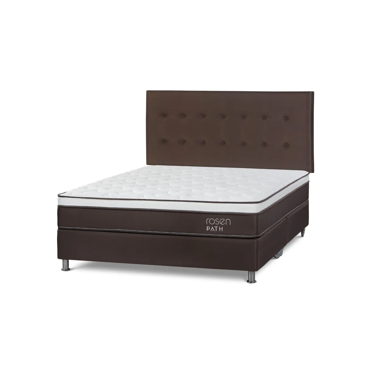 ROSEN - Dormitorio Path New West Queen + 2 Almohadas