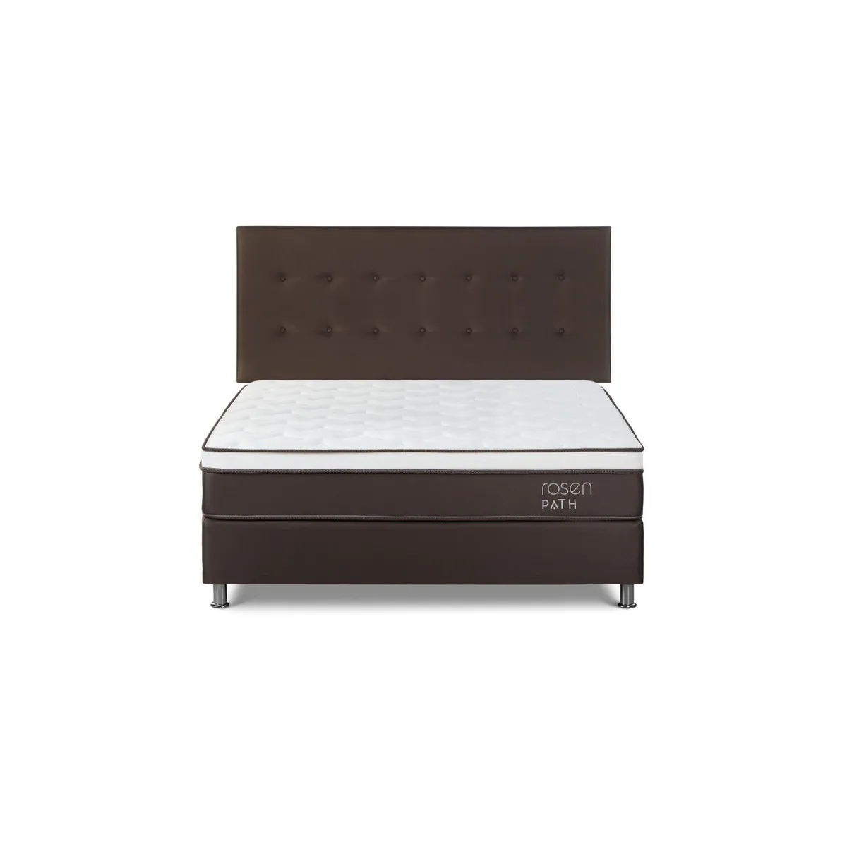 ROSEN - Dormitorio Path New West Queen + 2 Almohadas