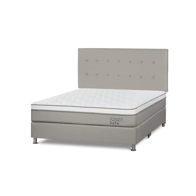 ROSEN - Dormitorio Path New West Queen + 2 Almohadas