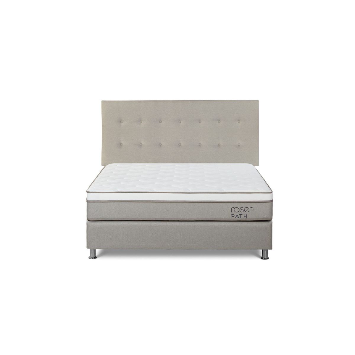 ROSEN - Dormitorio Path New West Queen + 2 Almohadas