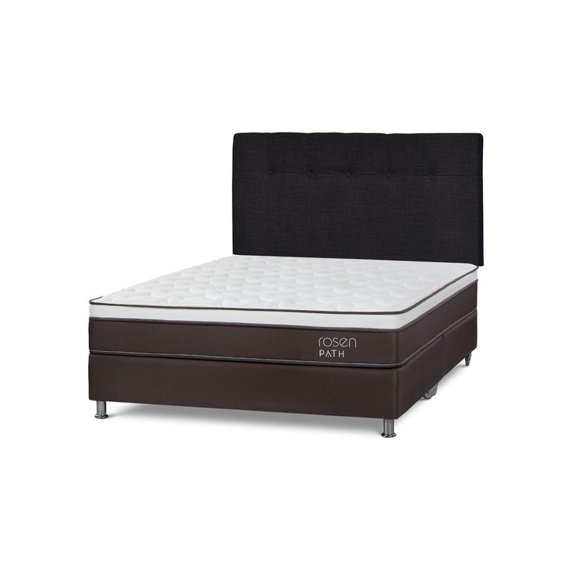 ROSEN - Dormitorio Path New Bennet Queen + 2 Almohadas