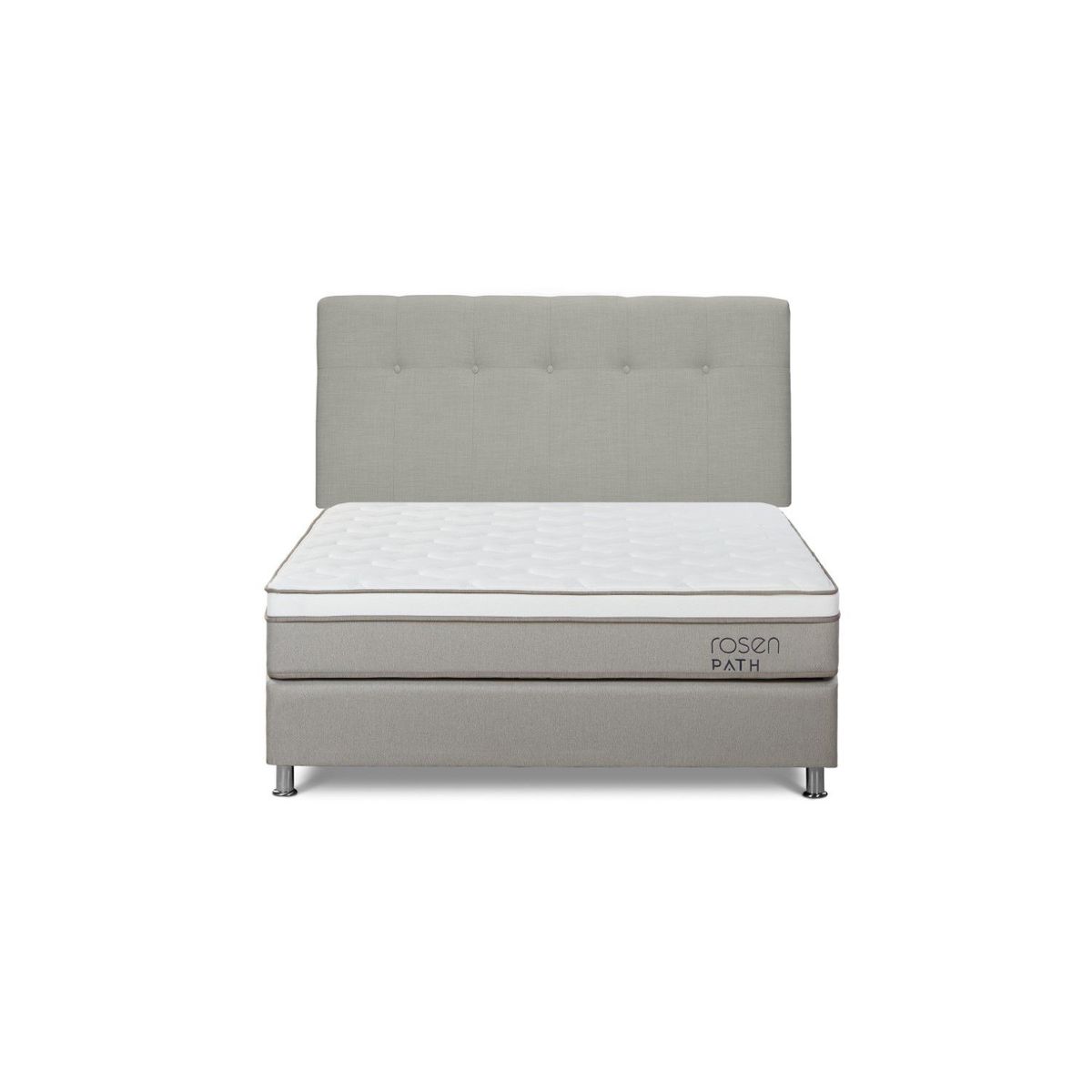 ROSEN - Dormitorio Path New Bennet King + 2 Almohadas