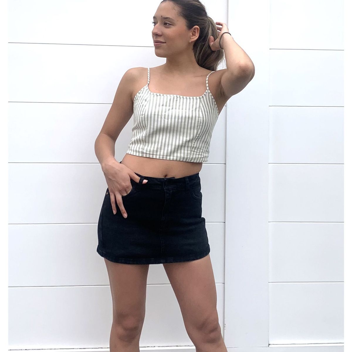 JAROLA - Falda Short 100% Algodón Mujer Jarola