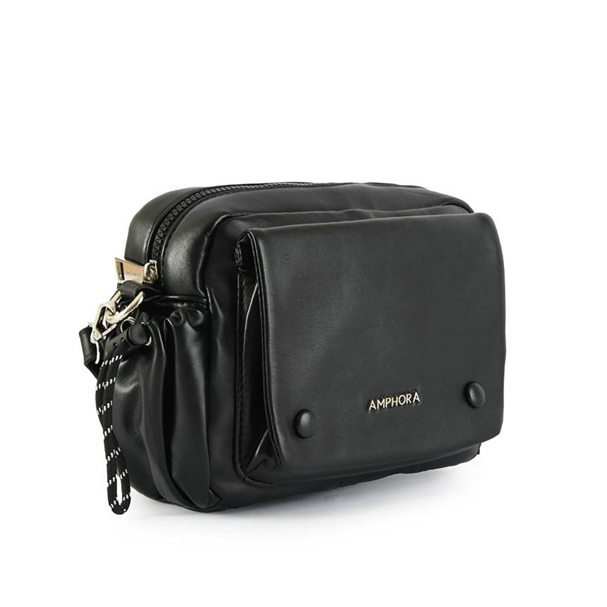 AMPHORA - Crossbody Amphora Tropez Negro
