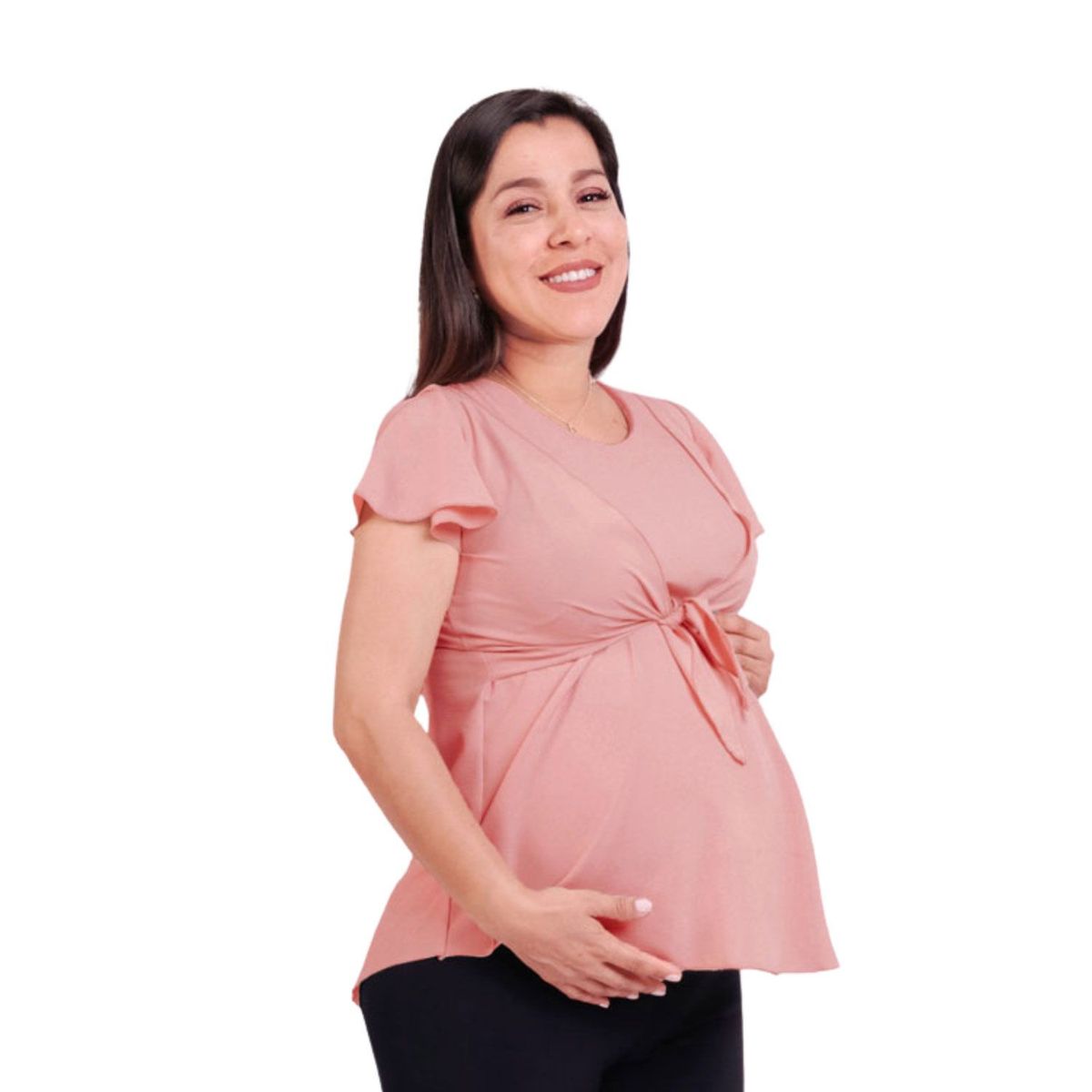 MOMMYLAND - Blusa Manga Corta De Lactancia Mujer Mommyland