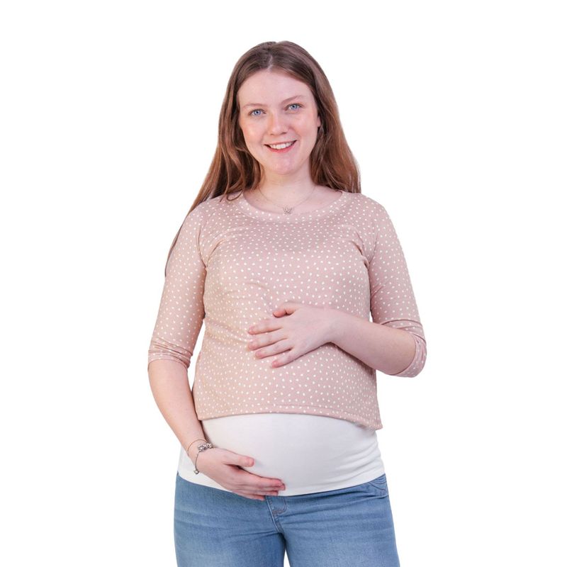 MOMMYLAND - Polo Algodón De Lactancia Mujer Mommyland