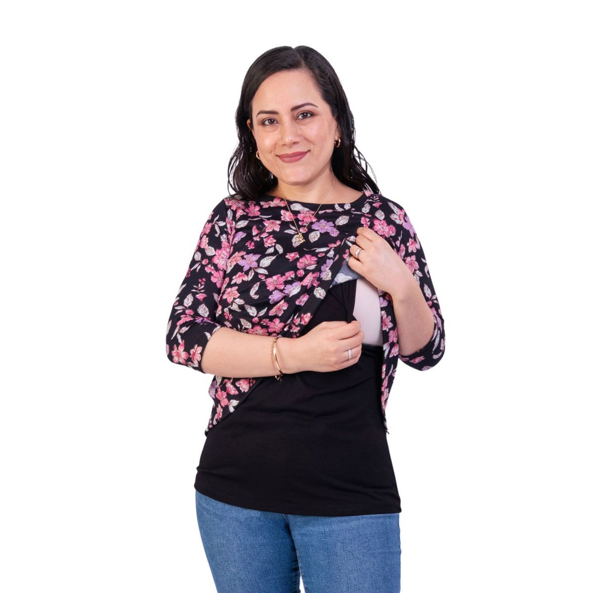 MOMMYLAND - Polo Algodón De Lactancia Mujer Mommyland