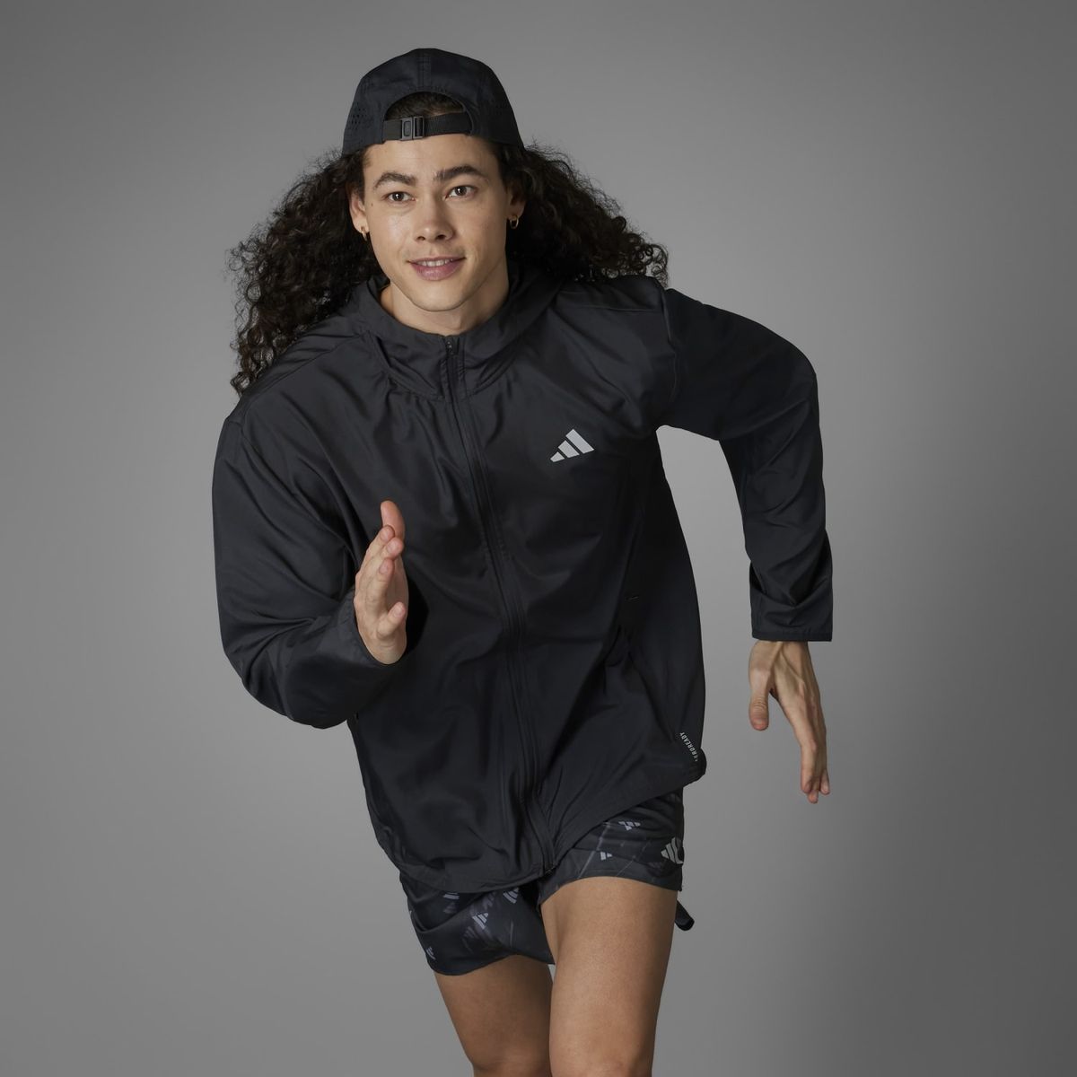 ADIDAS - Casaca Deportiva Running Hombre Adidas Run It