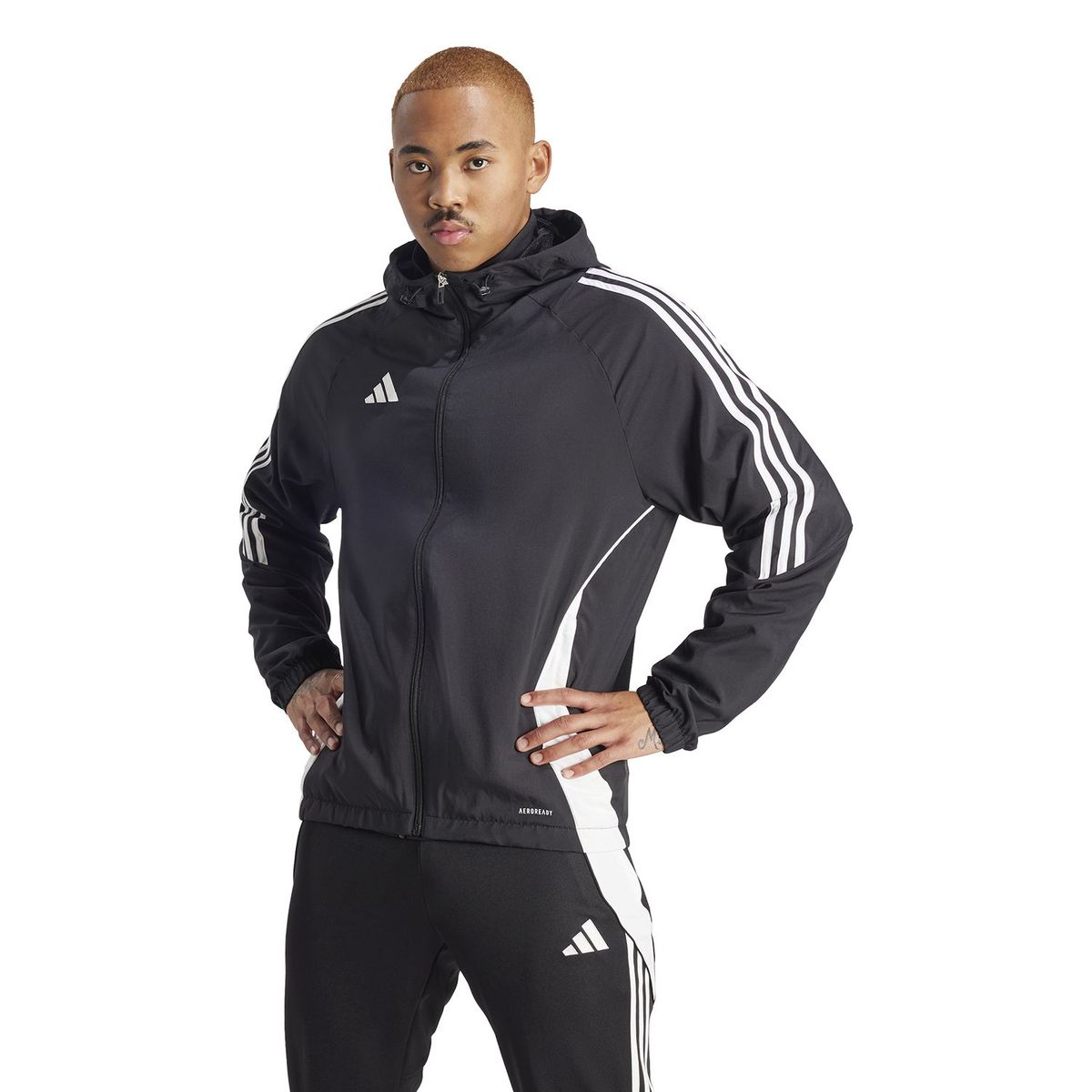 ADIDAS - Casaca Cortaviento Fútbol Hombre Adidas Tiro 24