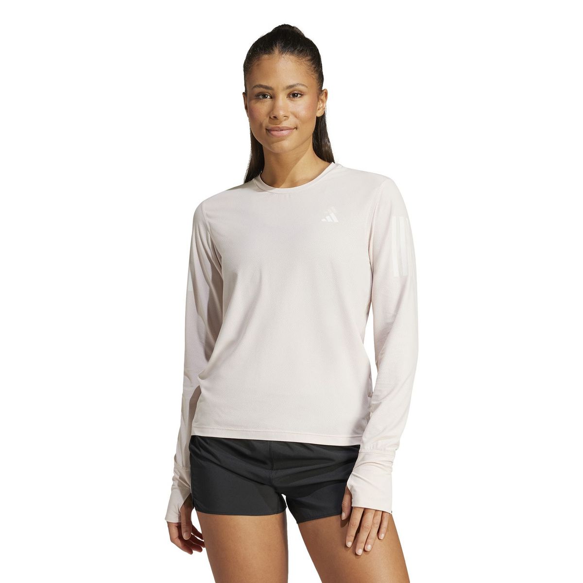ADIDAS - Polo Manga Larga Deportivo Mujer Running aeroready Adidas