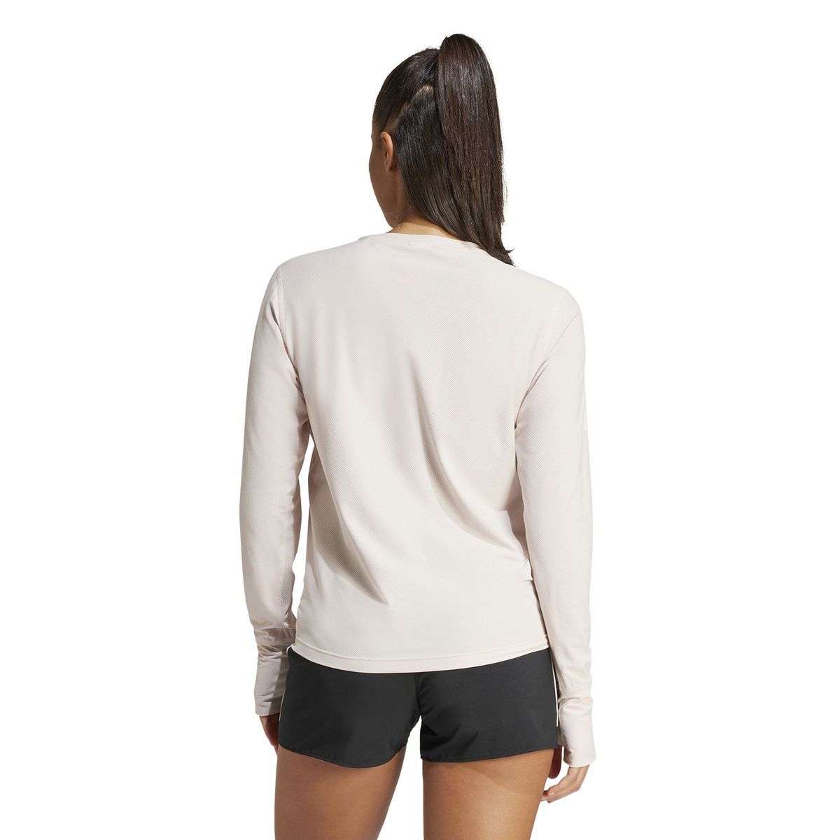 ADIDAS - Polo Manga Larga Deportivo Mujer Running aeroready Adidas