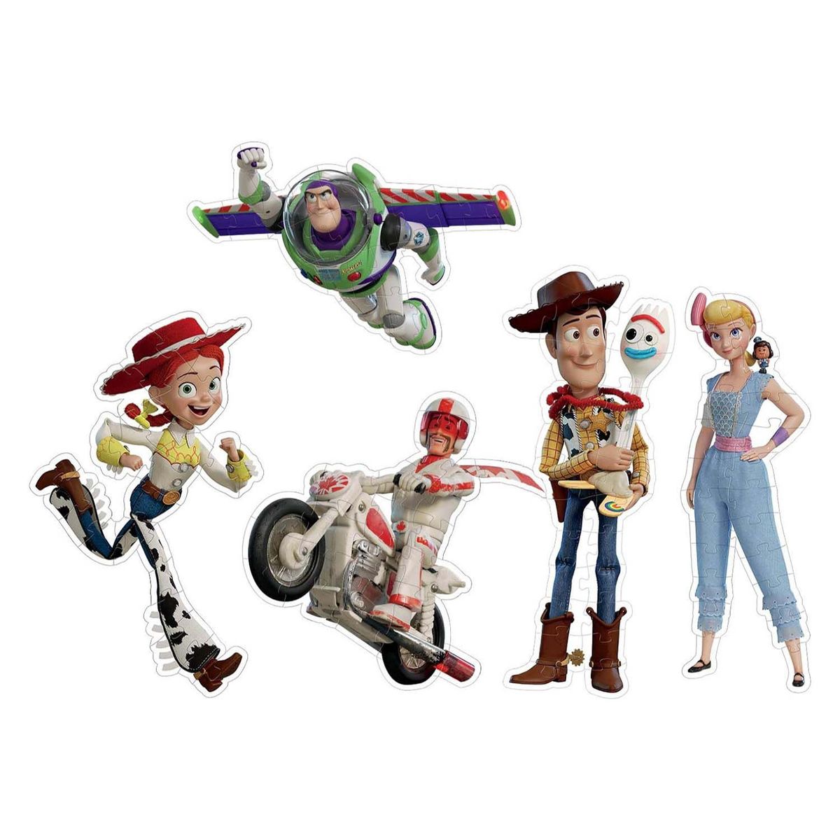 DISNEY - ROMPECABEZAS 5 EN 1 TOY STORY 24 PIEZAS DISNEY