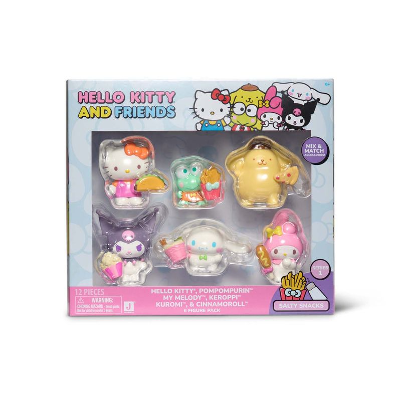 HELLO KITTY - Pack X6 Figuras Hello Kitty
