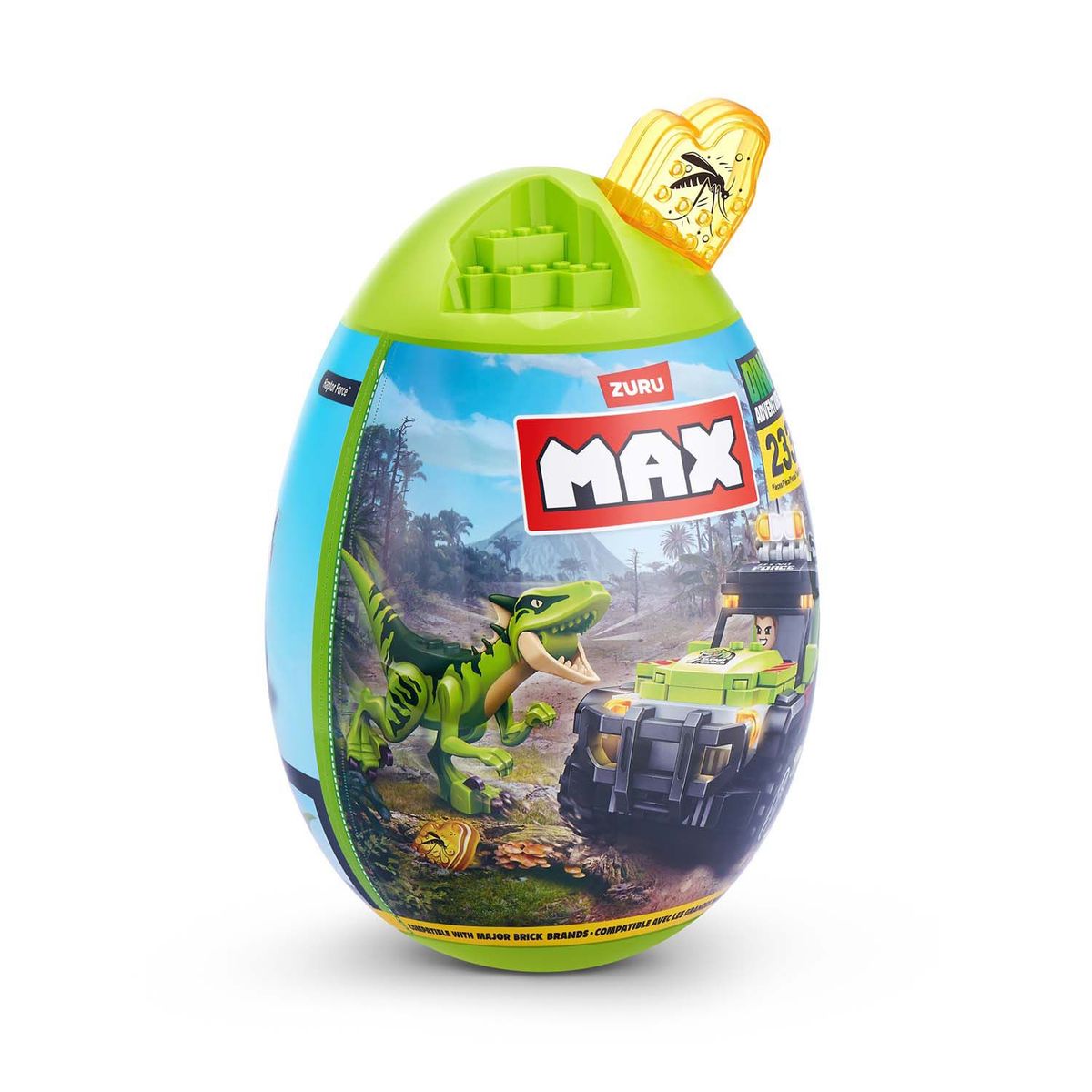 MAX BUILD MORE - Capsula Dino Sorpresa Pequeño Max