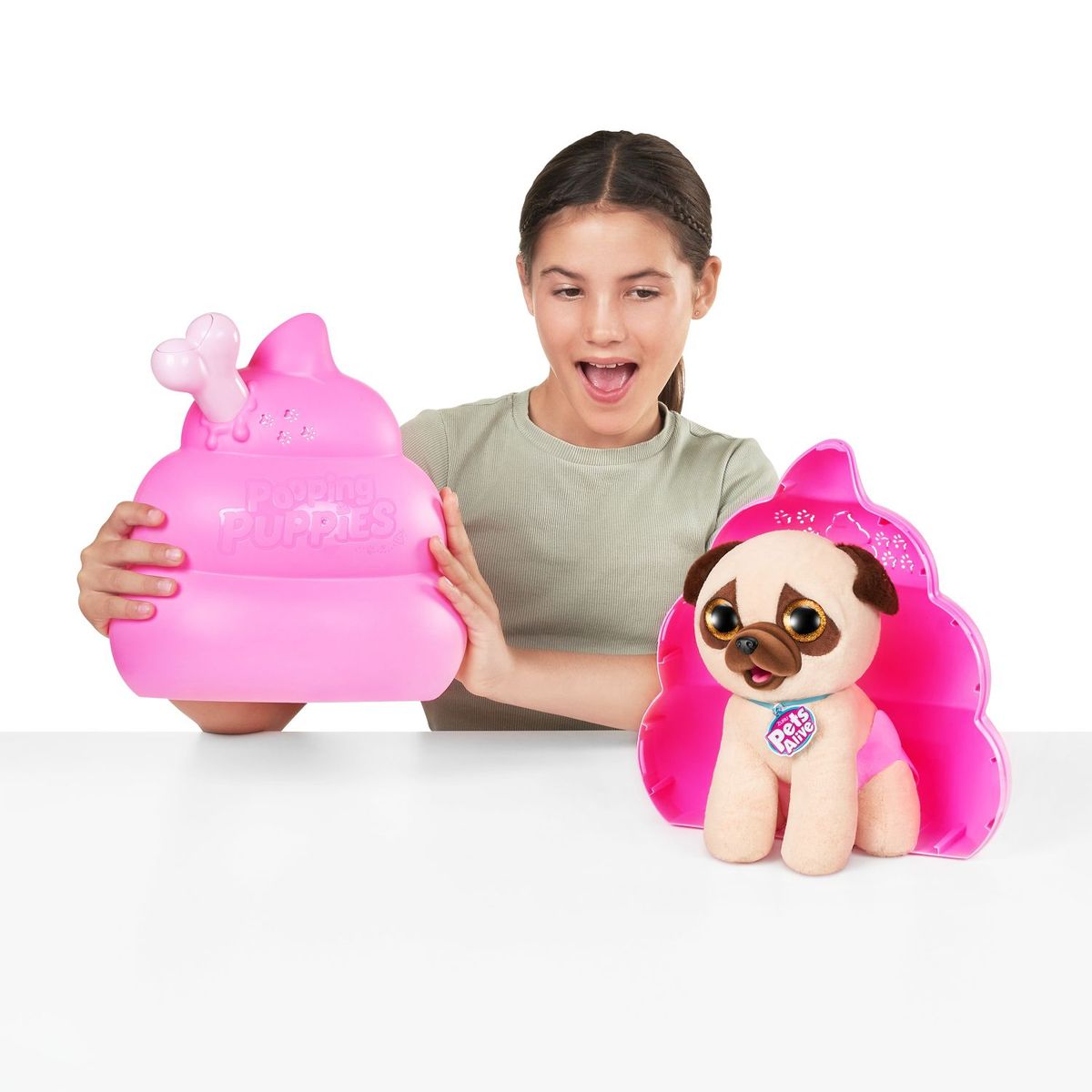 PETS ALIVE - Mascota Interactiva Cachorro Caminante con Sonido Pets Alive