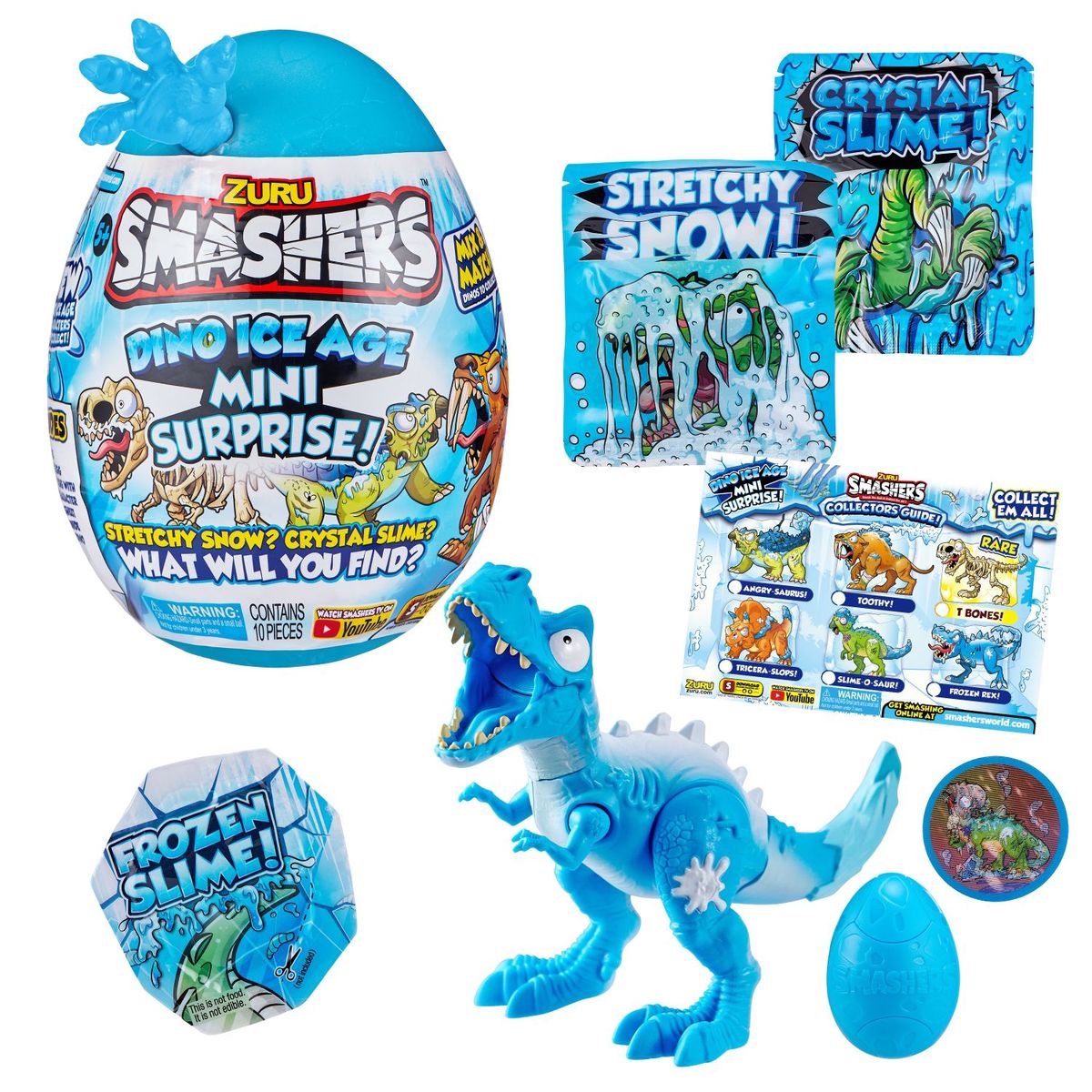 SMASHERS - Mini Dino Edad Hielo Sorpresa Smashers