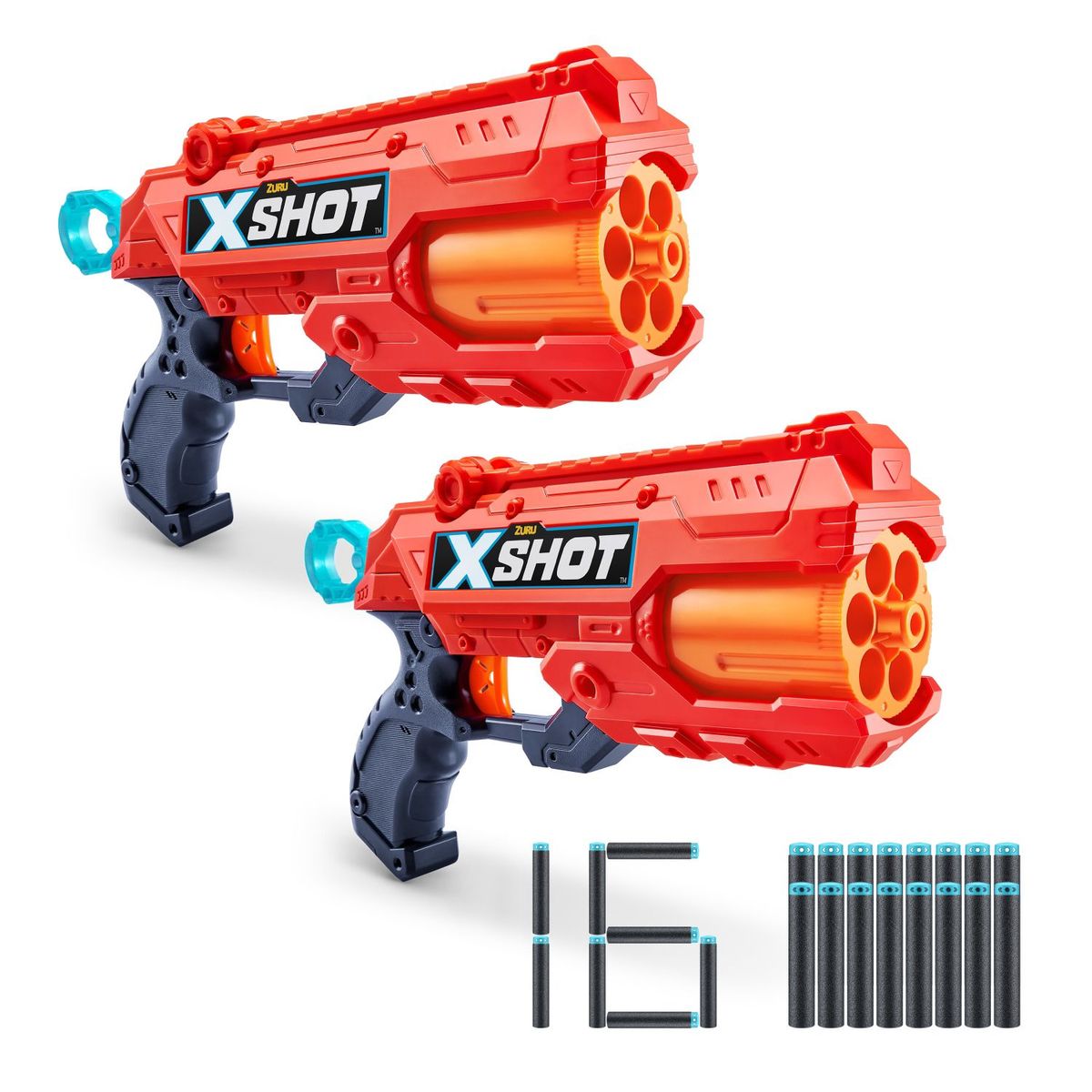 X-SHOT - Pack X 2 Lanzadores De Dardos Reflexx-shot