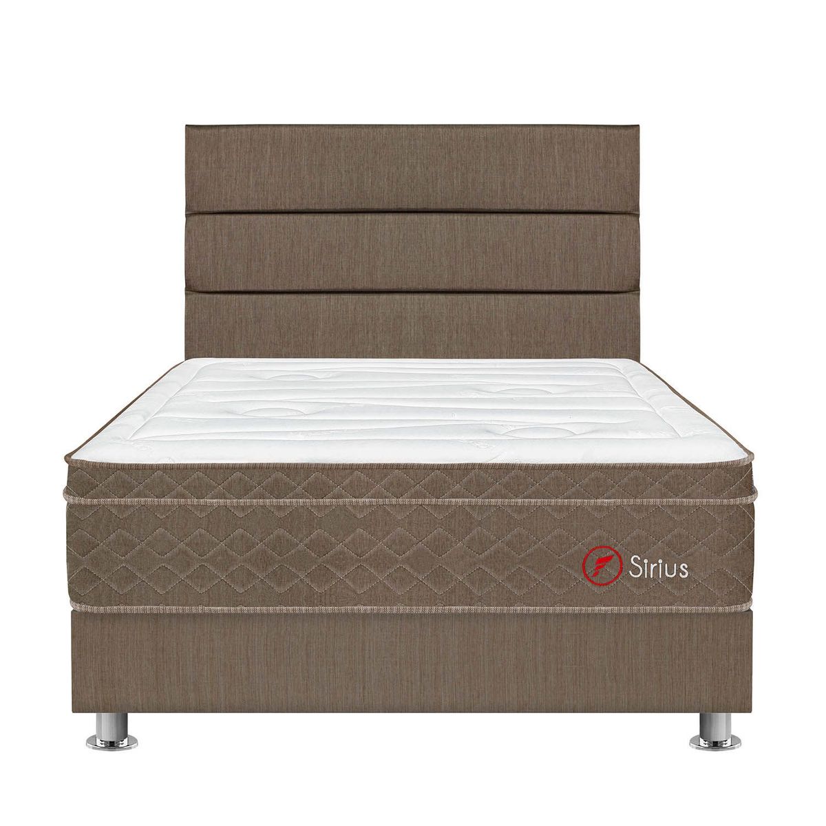 FORLI - Dormitorio Sirius Superior 1.5 Plz + 1 Almohada Viscoelástica + Protector