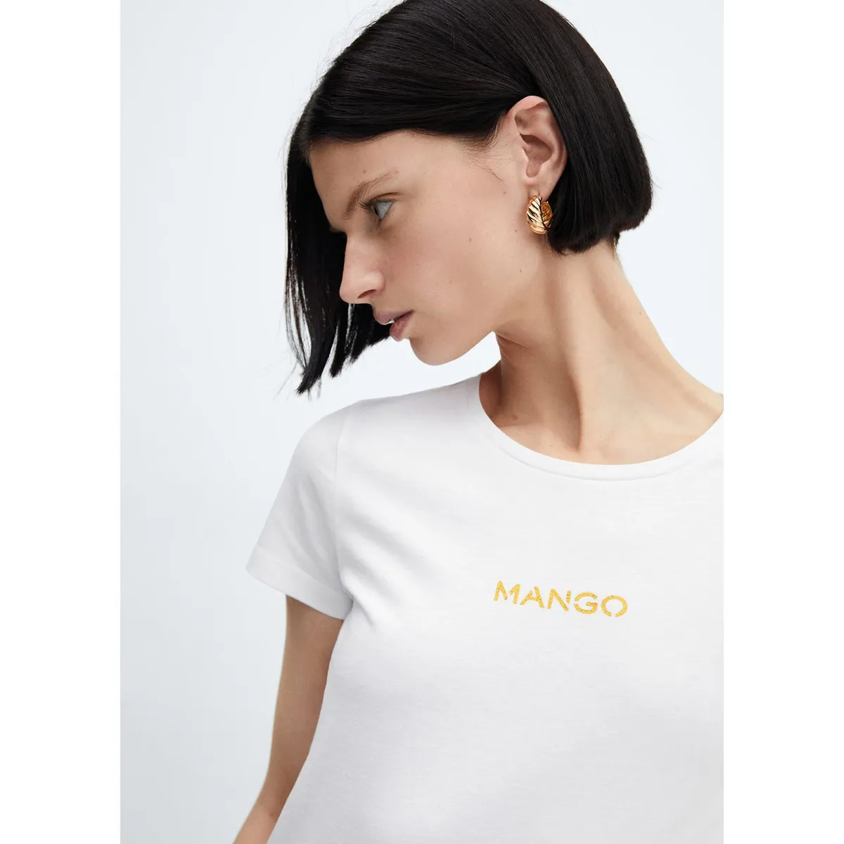 MANGO - Polo Manga Corta Mujer Mango