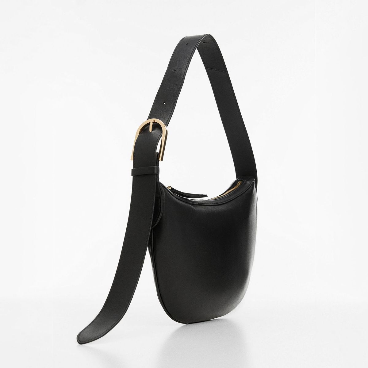 MANGO - Bolso Piel Metalizado