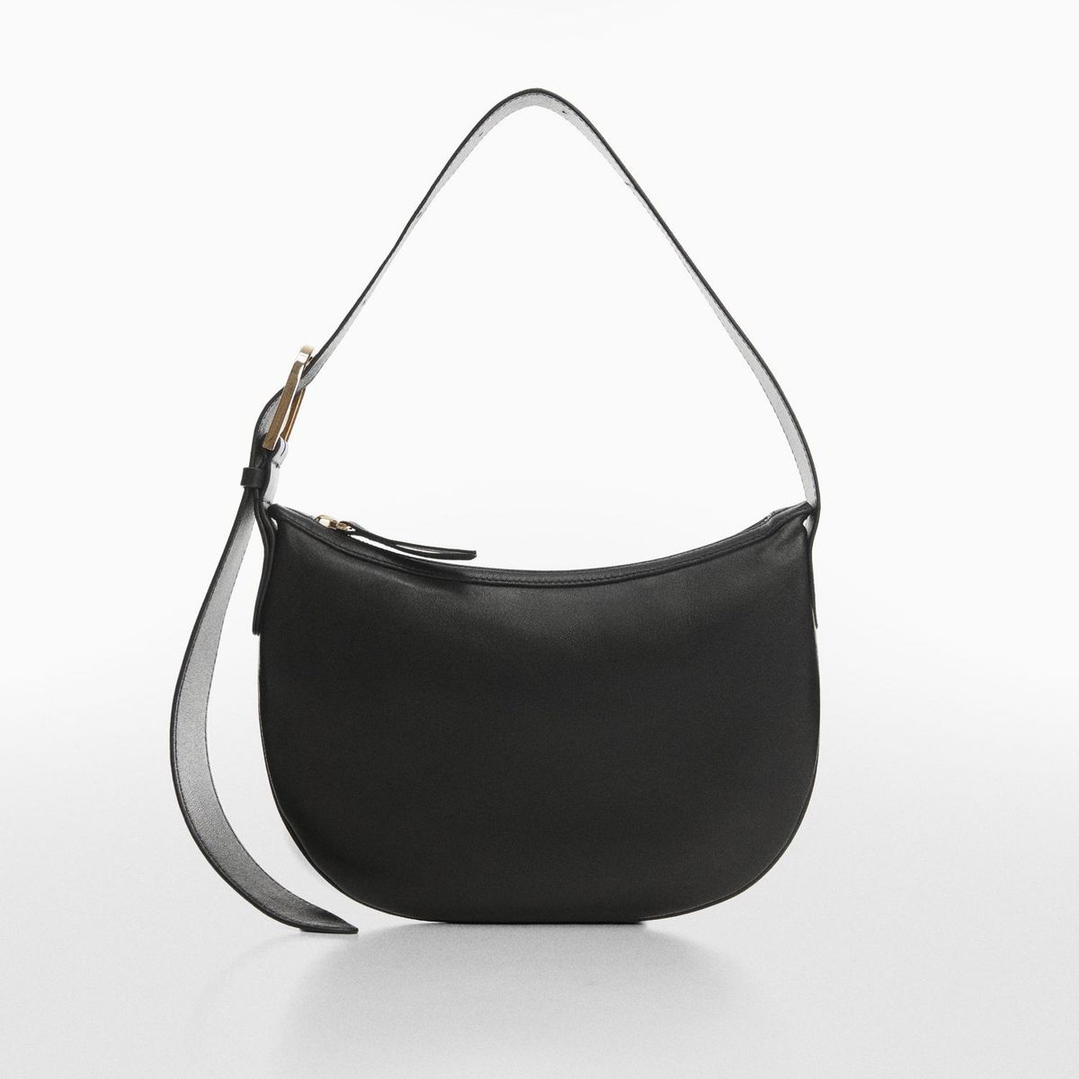 MANGO - Bolso Piel Metalizado