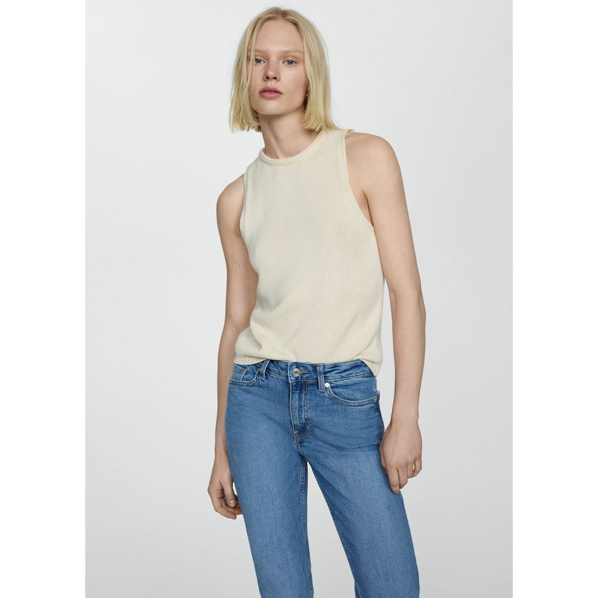 MANGO - Jean Casual Mujer Mango