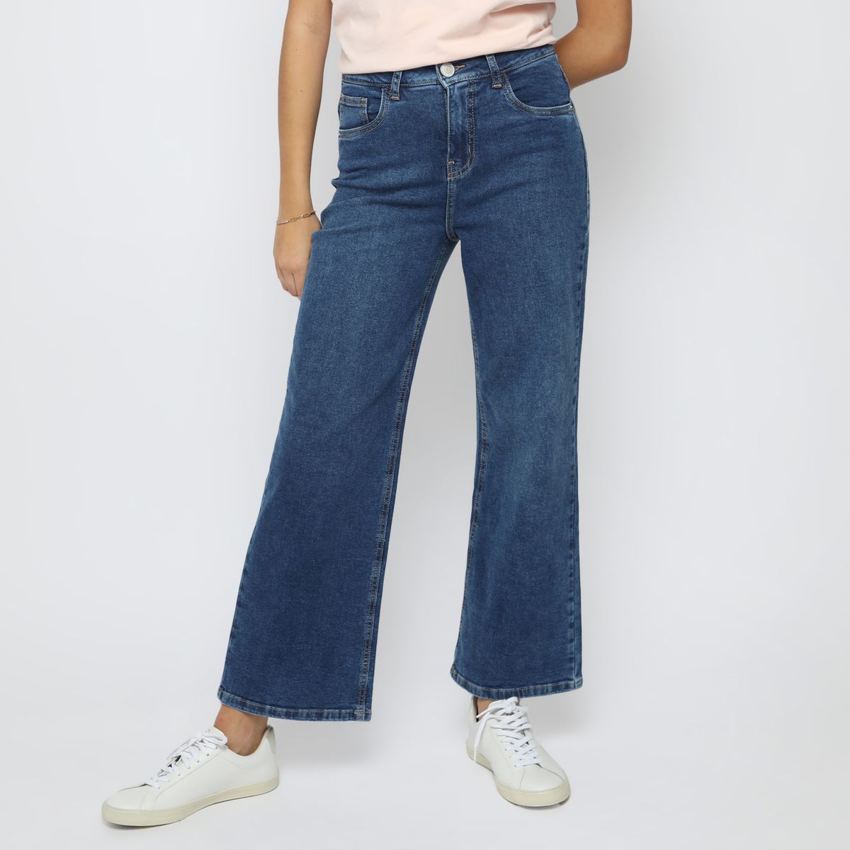 SYBILLA - Jean Straight Tiro Medio Mujer Sybilla