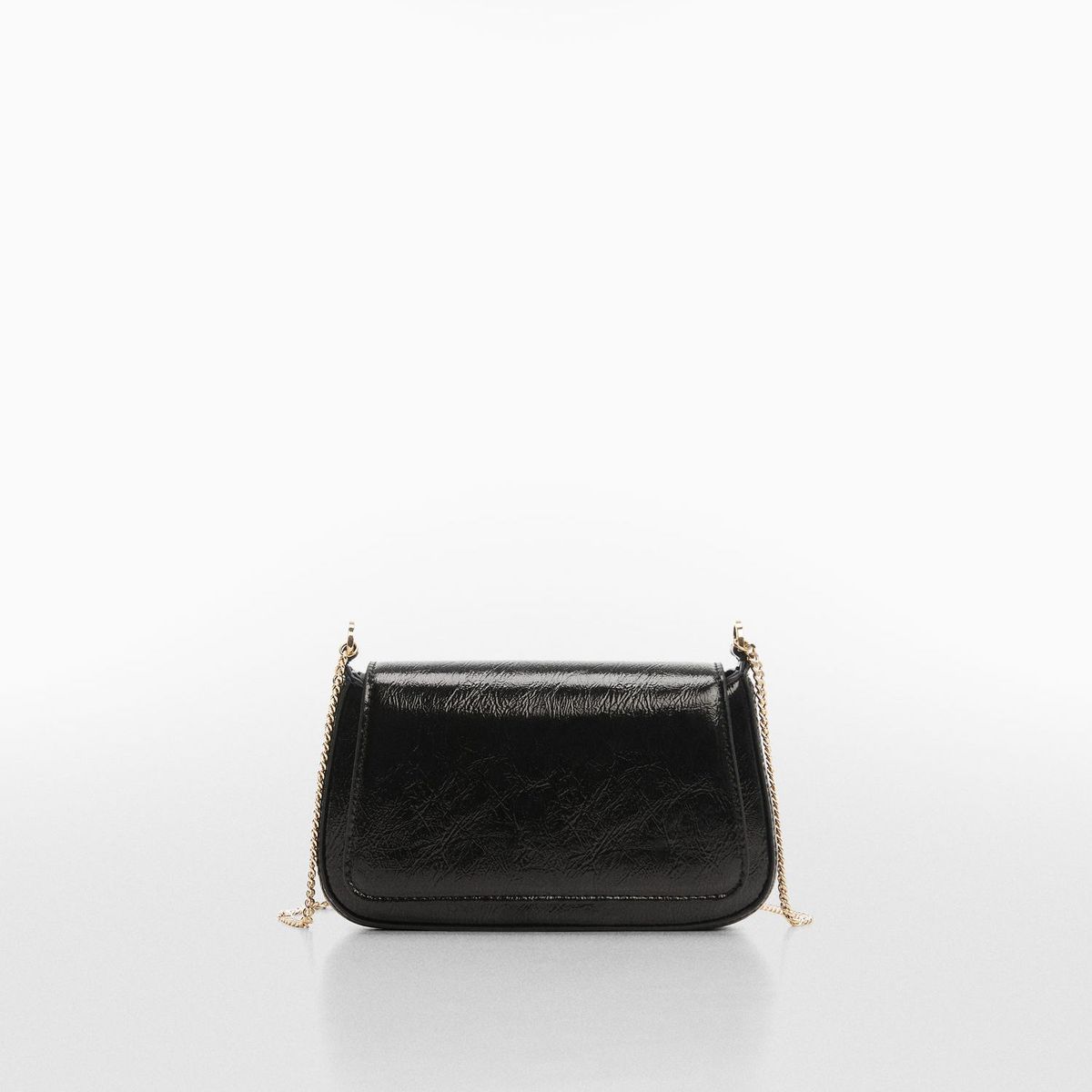 MANGO - Bolso Charol Cadena