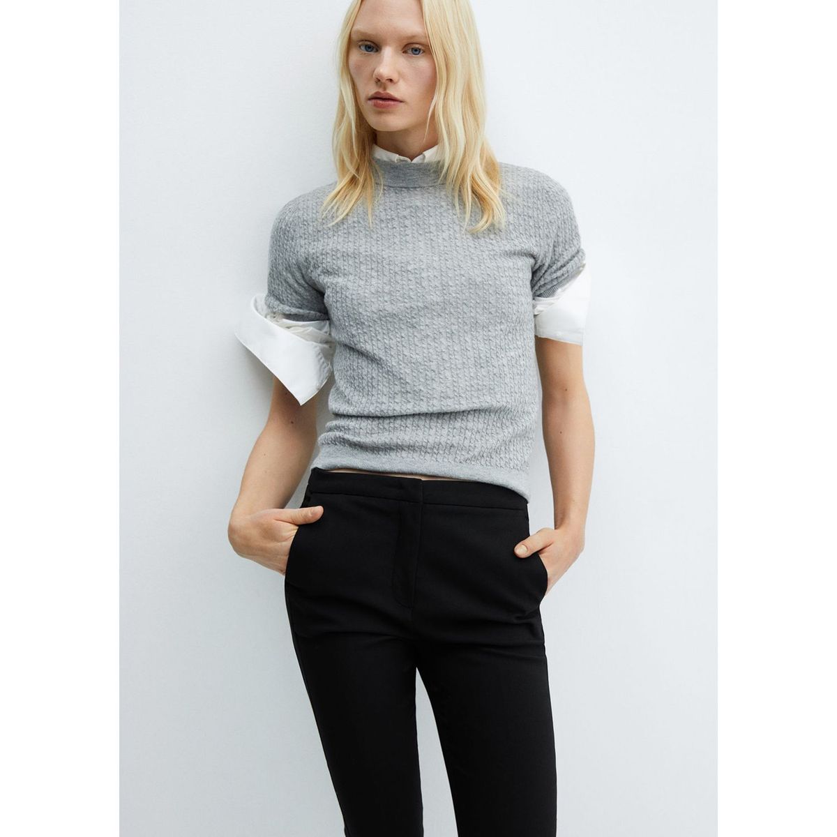 MANGO - Pantalón Skinny Mujer Mango