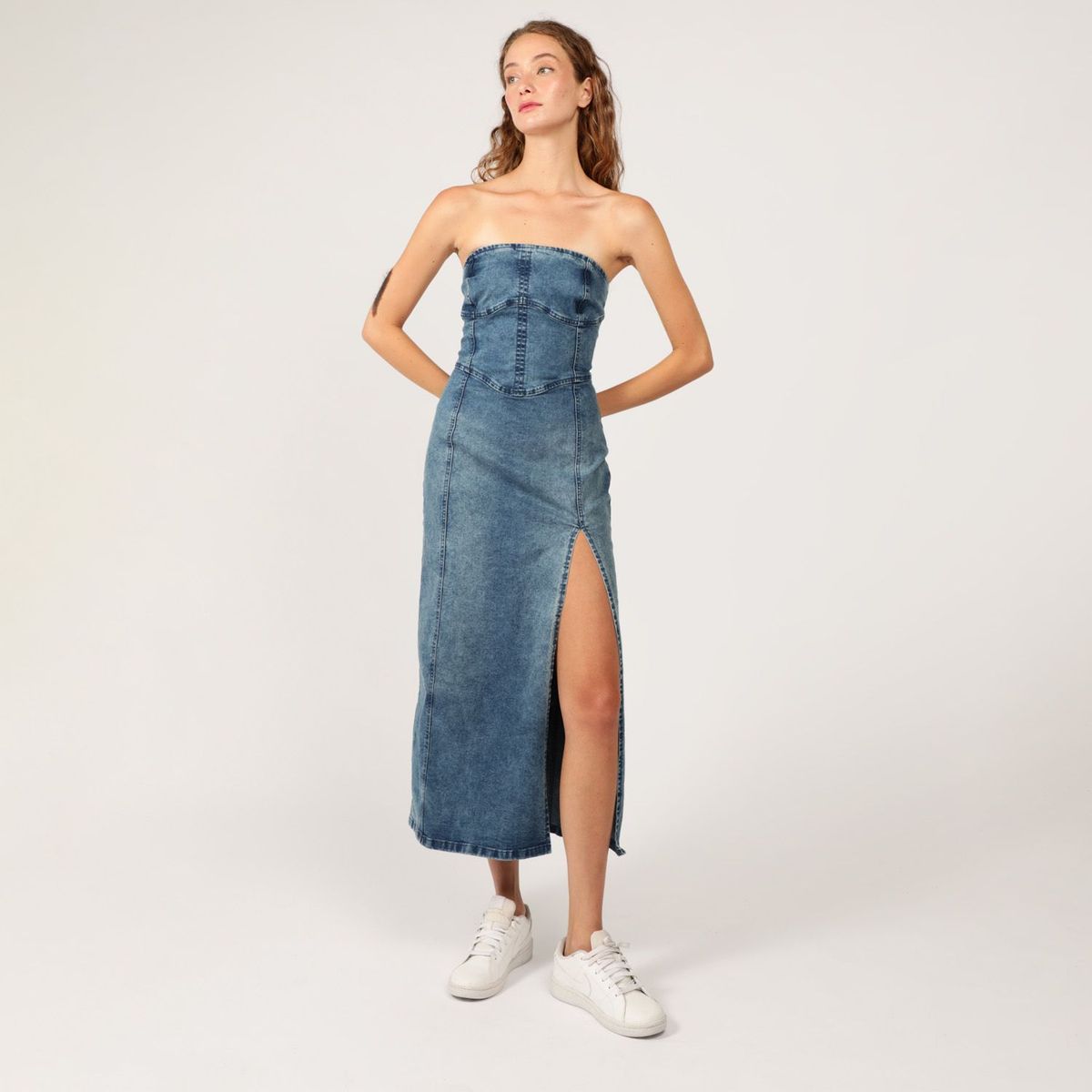 SYBILLA - Vestido Largo Algodón Mujer Sybilla