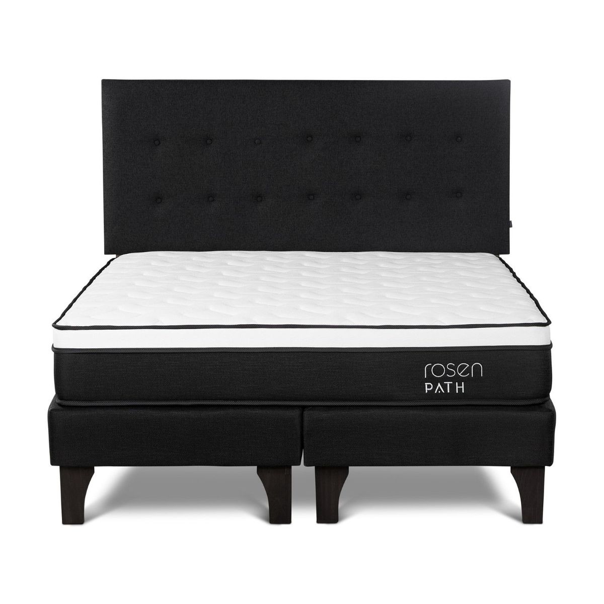 ROSEN - Dormitorio Europeo Path New West King + 2 Almohadas