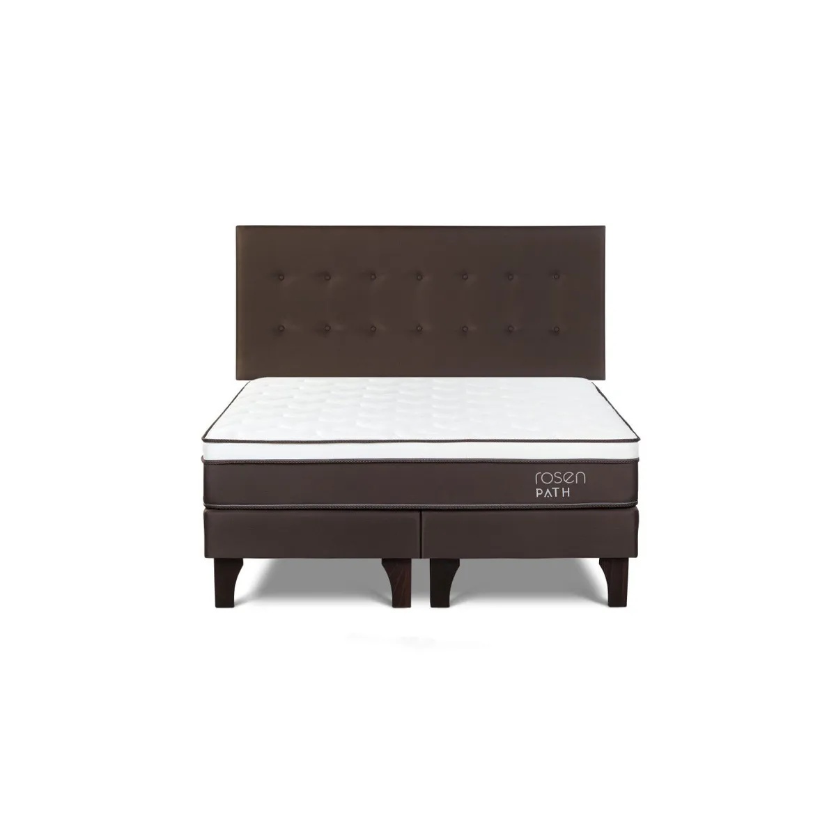 ROSEN - Dormitorio Europeo Path New West King + 2 Almohadas