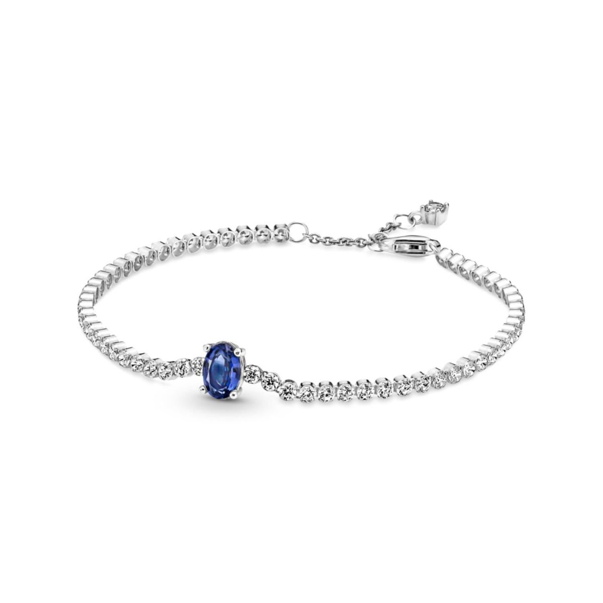 PANDORA - Pulsera Plata Con Pavé Cierre
